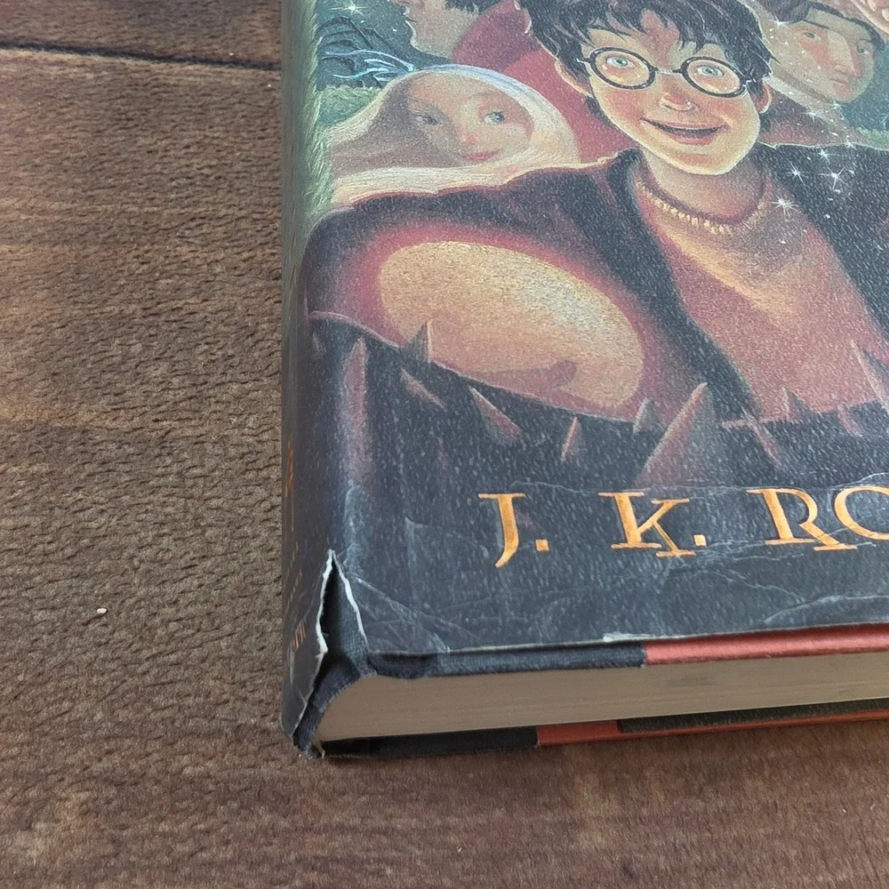 Scholastic Harry Potter Goblet of Fire Hardcover OS Multi Good First Edition